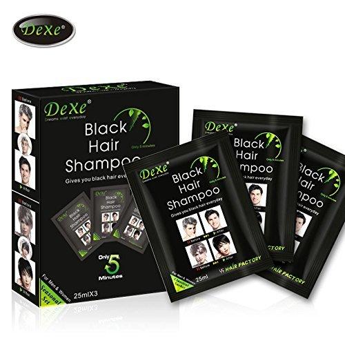 Dexe Black hair shampoo